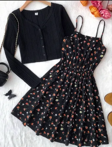 Vestido lindo juvenil 