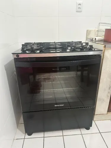 Fogão 5 bocas Brastemp