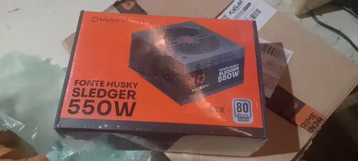 Fonte Husky Sledger 550w selo 80 plus
