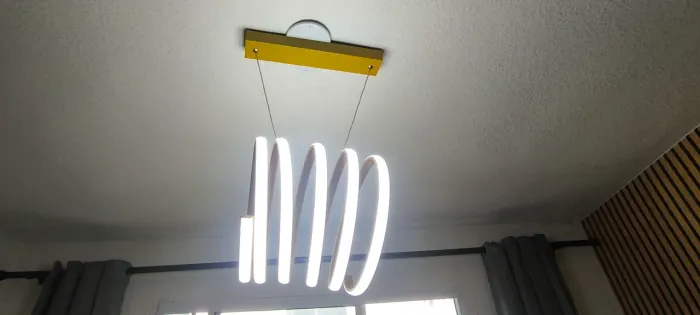 Lustre em led