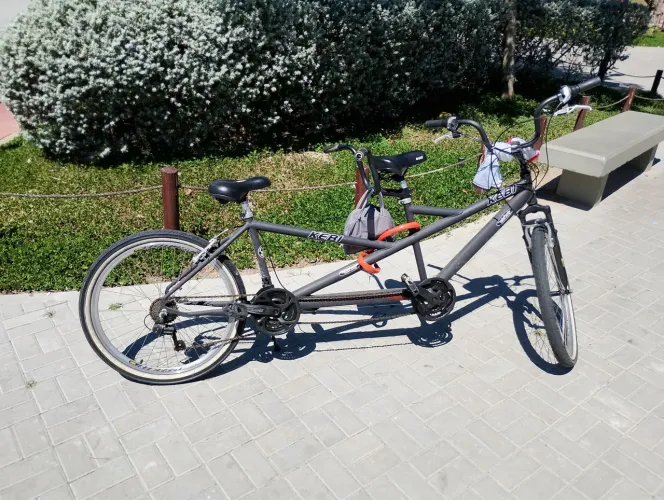 VENDA DE BICICLETA TANDEM 2 LUGARES, BYKE MUITO NOVA, R$3,500 ZAP * 