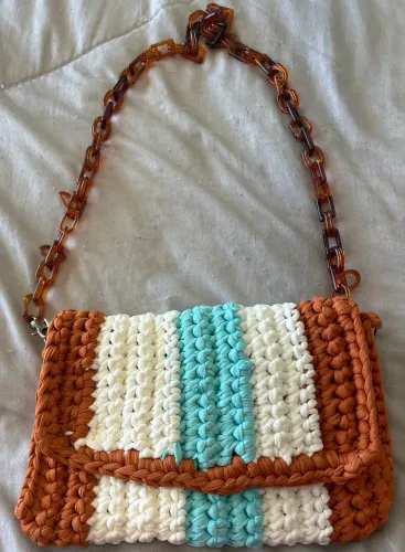 Bolsa crochê