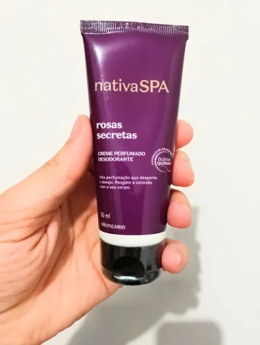 Hidratante corporal rosas secretas 50ml NativaSpa o boticario