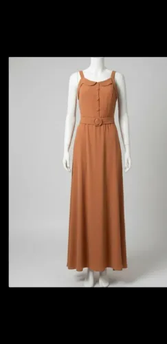 Vestido caramelado