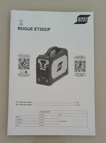 ESAB ROGUE 202IP-POUQUISSIMO USO
