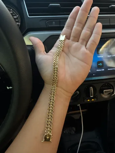 PULSEIRA BANHADA A OURO 18k
