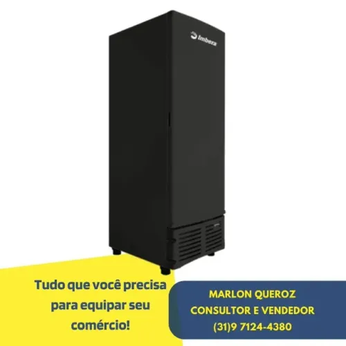 Freezer Vertical Imbera Porta Cega 565L