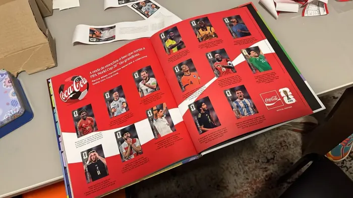 Figurinhas Copa do Mundo 2026 Coca Cola (2 unidades reservado)