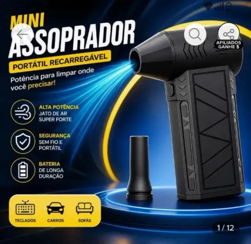 Mini ventilador soplador
