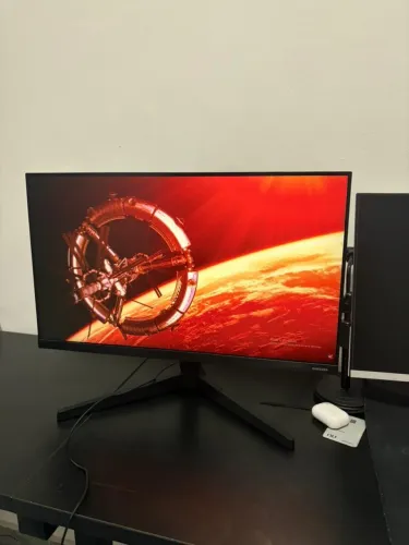 Monitor Gamer Samsung 24" FHD 75Hz HDMI VGA Freesync Preto Série T350