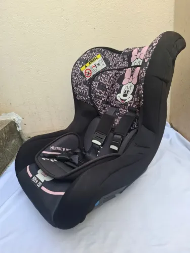 Cadeirinha para Carro Minnie Mouse (Team Tex) - Excelente Estado!