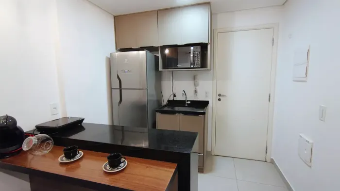 Studio mobiliado, no Duo JK, para venda e locação, com 33 m²