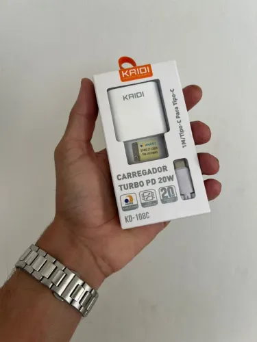 Carregador Original Kaidi | USB-C | Novo | Carregamento rápido