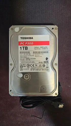 HD Toshiba PC P300 1TB - Usado