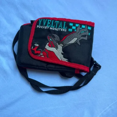 Bolsa de Transporte Pokémon Yveltal original do Japão para Nintendo 3DS XL / LL.