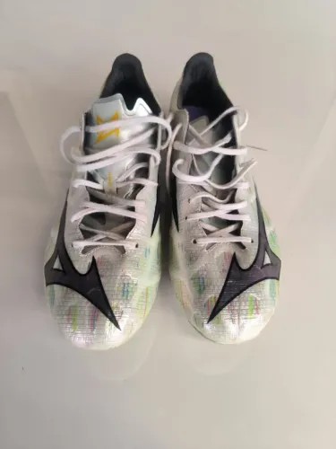 Chuteira Mizuno Alpha MIJ Elite Original Campo Profissional 41 Travas Mistas