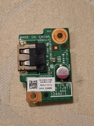 Kit Placa USB + Flat Dell (DP/N 019G3X) CN019G3X7620644Q0RYCA00 Dell Latitude e Inspiron