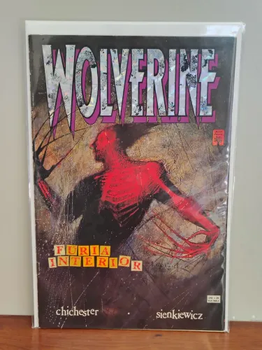 Wolverine: Fúria Interior (Bill Sienkiewicz) Editora Abril 1993