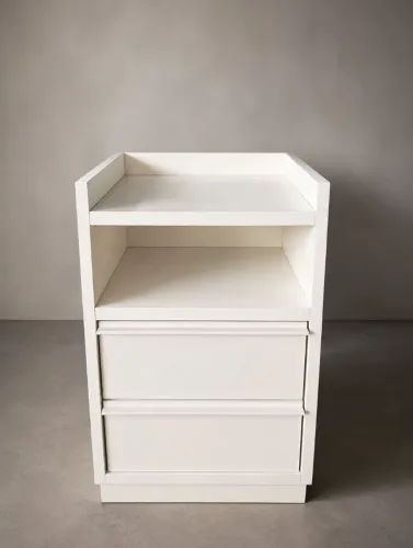 Mesa de cabeceira 2 gavetas nova