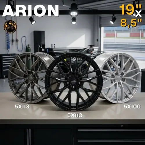 Rodas Arion aro 19 vários acabamentos e Furações novas esportivas