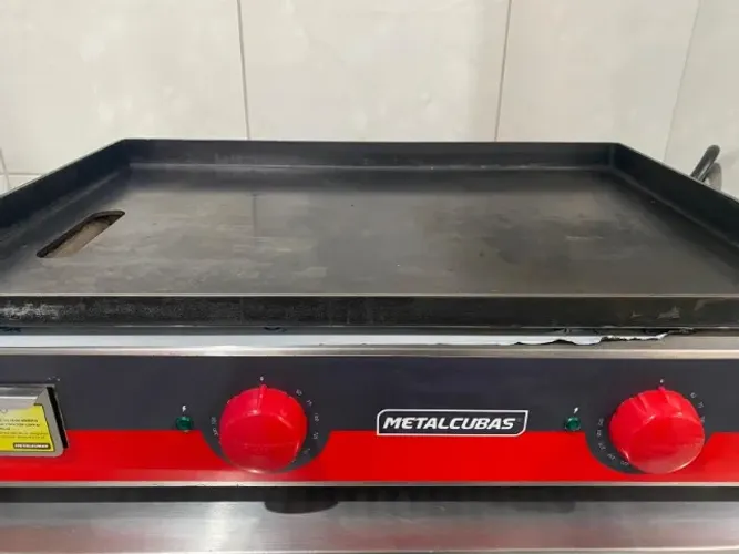 CHAPA ELETRICA CBE-800 METALCUBAS 220V