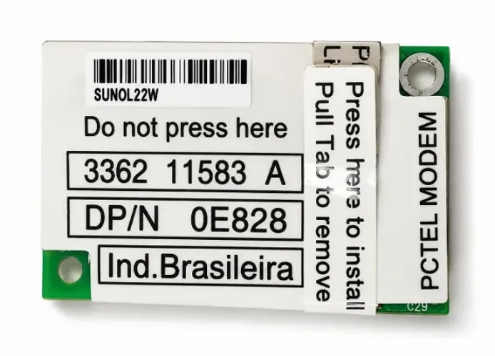 Placa Modem 56k V.92 PCTel MDC Dell Latitude C Series Inspiron 0E828