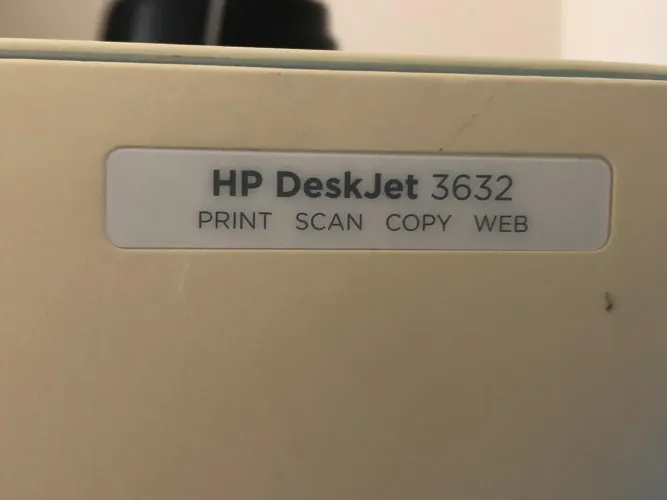 Impressora HP DeskJet 3632 PRINT SCAN COPY WEB