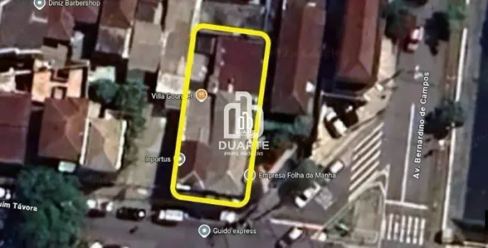 Terreno para venda em Santos-SP, 266,25 m² de área, oportunidade de negócio para construçã