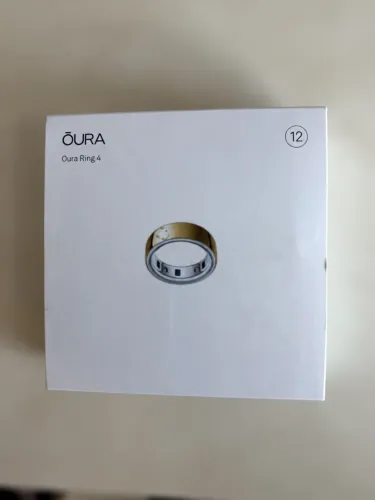 Oura Ring Gold Dourado Tamanho 12-Nunca usado