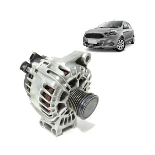 Alternador Ford Ka New Fiesta 1.5 4cc 1.6 16v 2012 a 2017 Original (CN1510300CB)