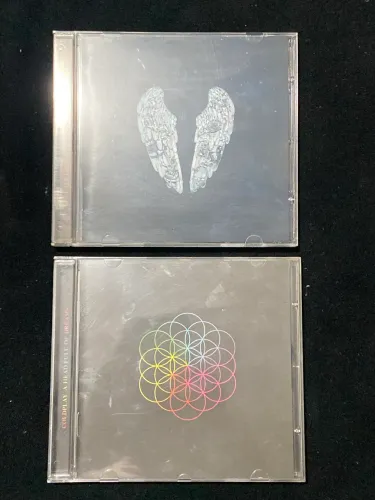 Kit c 2 CDs ColdPlay ( Ghost stories + A head full of dreams)