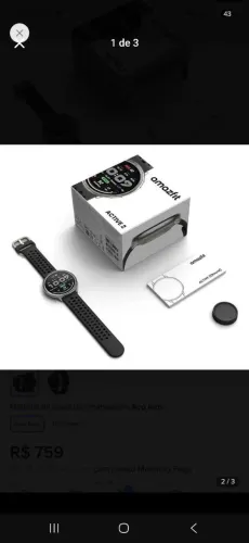 Relogio amazfit active 2