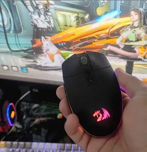 Mouse Gamer RedDragon s/fio (NOVO)