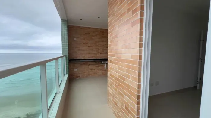 Apartamento 2 Quartos com Suíte e Vista Mar no Centro de Mongaguá | Excelente Acabamento |