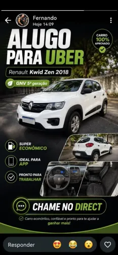 Renault Kwid Zen 1.0 Flex 12V 5P Mec. 2018