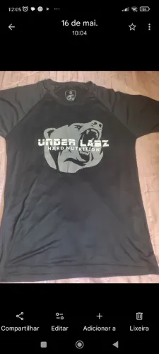 Camisa academia masculina Tam G.