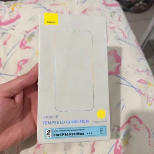 2 x Peliculas de Vidro marca Baseus para iPhone 14 Pro Max