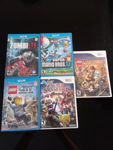 5 jogos Nintendo Wii