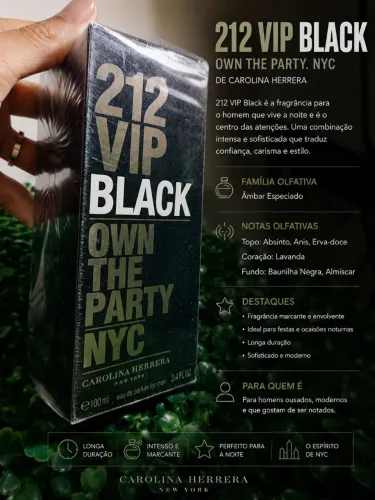 Carolina Herreira 212 Vip Black