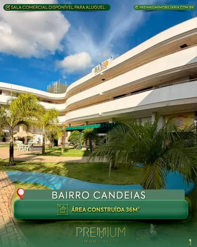 Sala comercial para aluguel - Bairro Candeias- Paseo