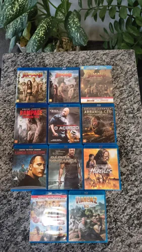 Blu-ray Coleção Dwayne Johnson 11 Filmes