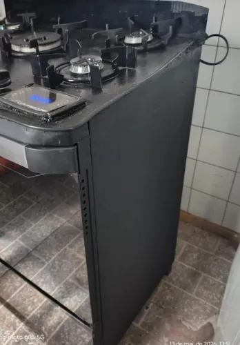 Conjunto de Fogão e Geladeira