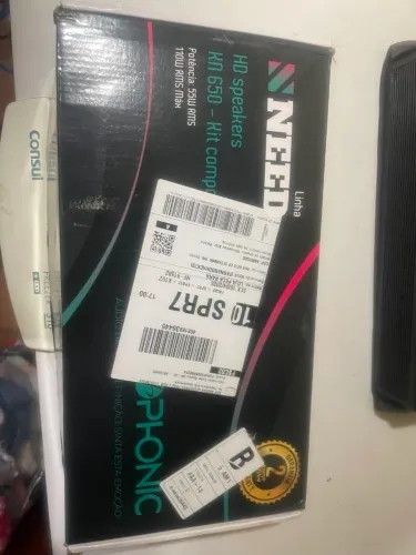 Kit duas vias Audiophonic 6.5 linha need