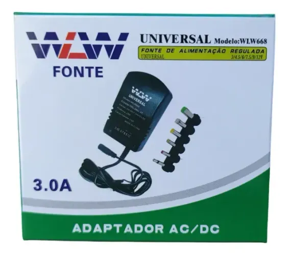 Fonte Universal 3.0a De 3v A 12v