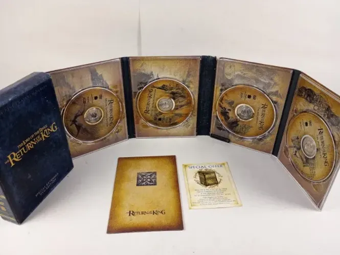 Box Dvd Senhor Dos Aneis O Retorno Do Rei Edicao Estendida