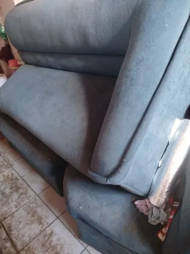 Poltronas no formato "L"
