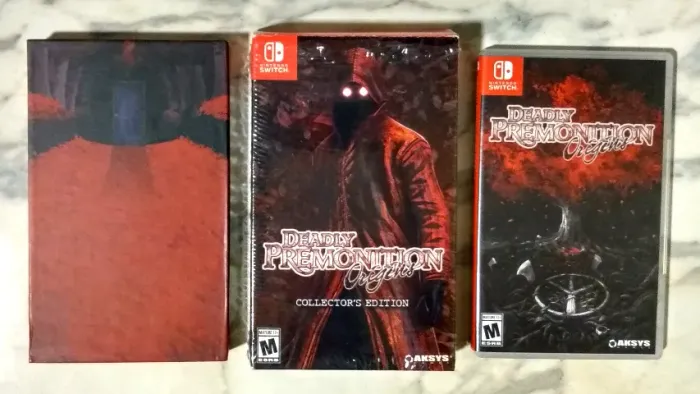Nintendo Switch Deadly Premonition Origins Collector's Edition Original Americano Seminovo