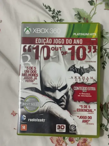 Batman Arkhan City - XBOX 360 (Jogo do Ano)