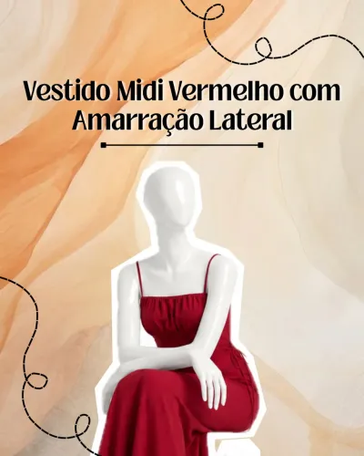 VESTIDO MIDI!