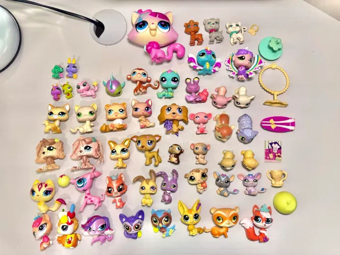lote de littlest pet shop